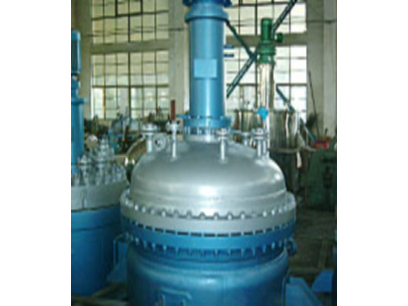 Jacket steam type heating and stirring reactor